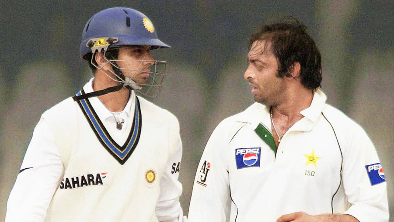 "Dravid killed you mentally": Shoaib Akhtar once stated Rahul Dravid as his biggest nightmare in Test Cricket