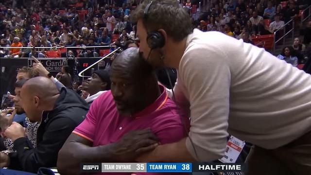 WATCH: Shaquille O’Neal Gives Ben Affleck the Death Stare After 'AIR' Director Kisses His Forehead During All-Star Weekend