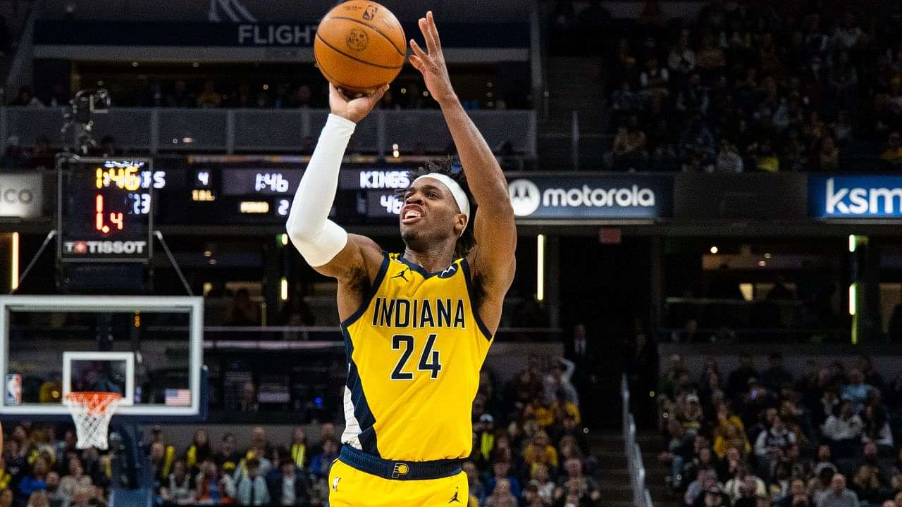 Pacers' Buddy Hield tops Reggie Miller's franchise record for 3s in