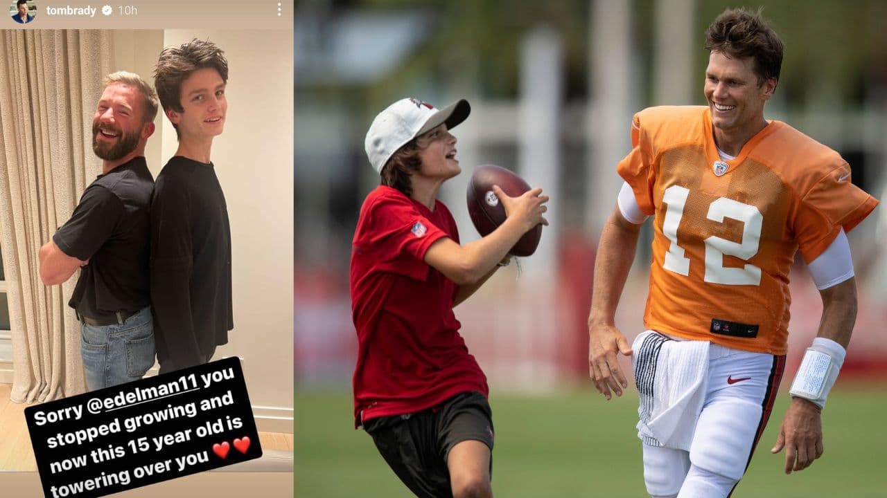 "My 15yearold is towering over you" Tom Brady savagely trolls