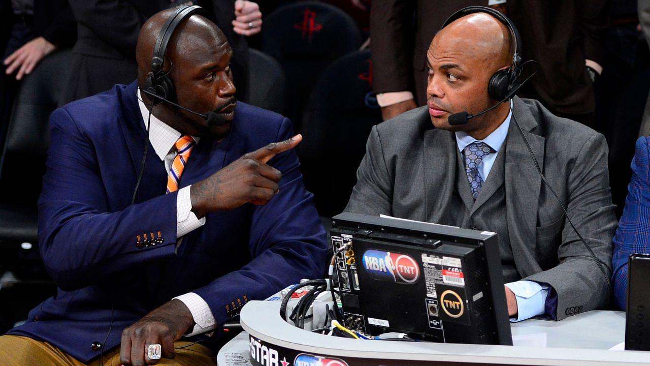 "Chuck, You Suck": Shaquille O'Neal's Attempts to Start A Chant Against Charles Barkley Are Thwarted By Fans in Attendanceq