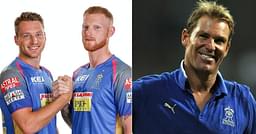 “His brain for cricket is not like anyone": Jos Buttler once revealed how Rajasthan Royals' mentor Shane Warne made an injured Ben Stokes open the innings in IPL