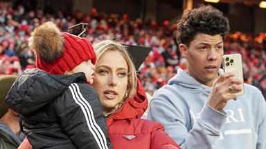 Brittany Mahomes and Jackson Mahomes