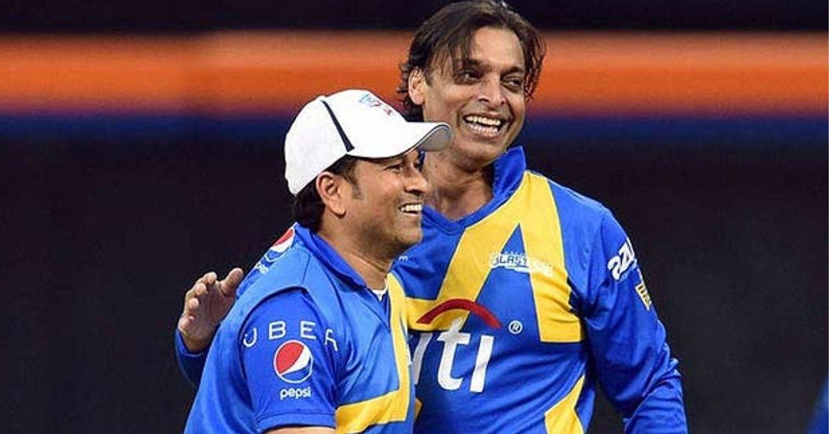 "Thank God for that, I'm playing for Sachin": When Shoaib Akhtar got selected for Sachin Tendulkar's team in Cricket All Stars series by a coin toss