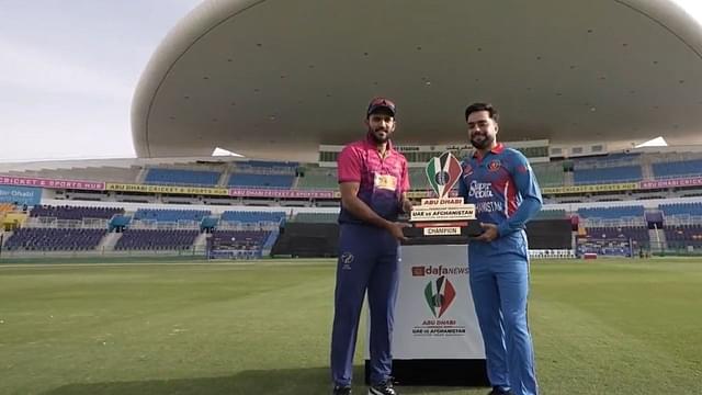 UAE vs Afghanistan 1st T20I Live Telecast Channel in India and Afghanistan: When and where to watch UAE vs AFG Abu Dhabi T20I?
