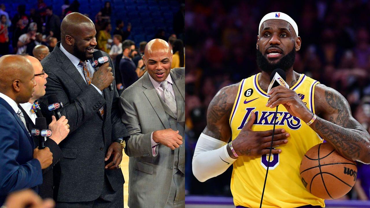 “I'm the Best Ever”: LeBron James Tells Shaquille O’Neal and Inside the NBA, He is Taking Himself Against Anybody