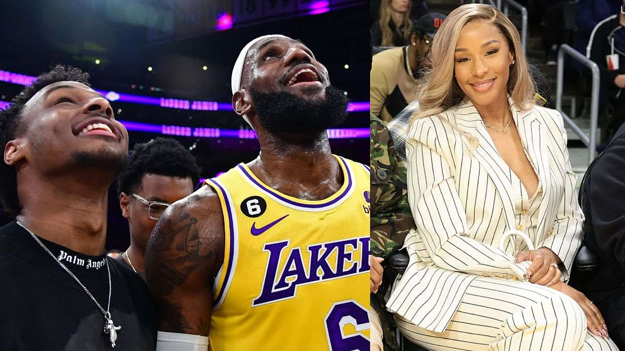 “LeBron James, You Deserve All the Flowers!”: Savannah James, Bronny ...