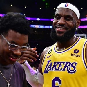 LeBron James Claims 'Age' May Ruin His Plans to Play With Younger Son