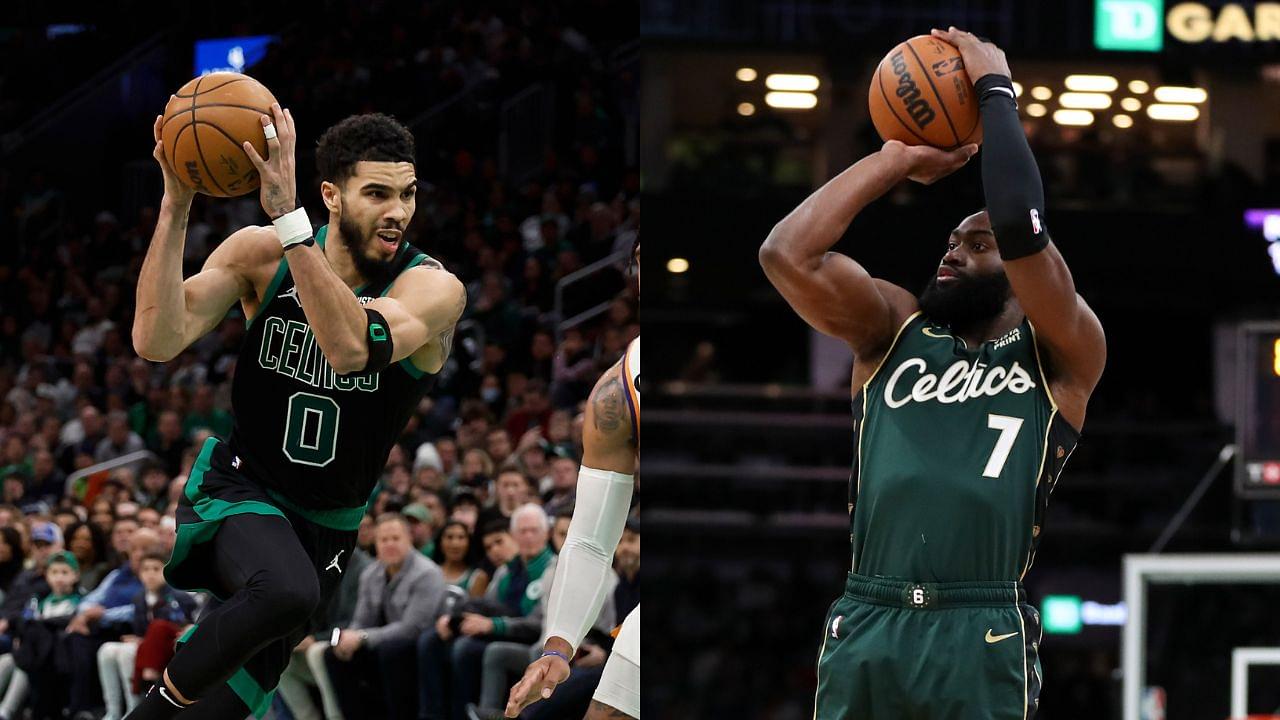 "Jayson Tatum is getting me a car? He lyin'!": Jaylen Brown calls out All-Star teammate for fake promises after face injury