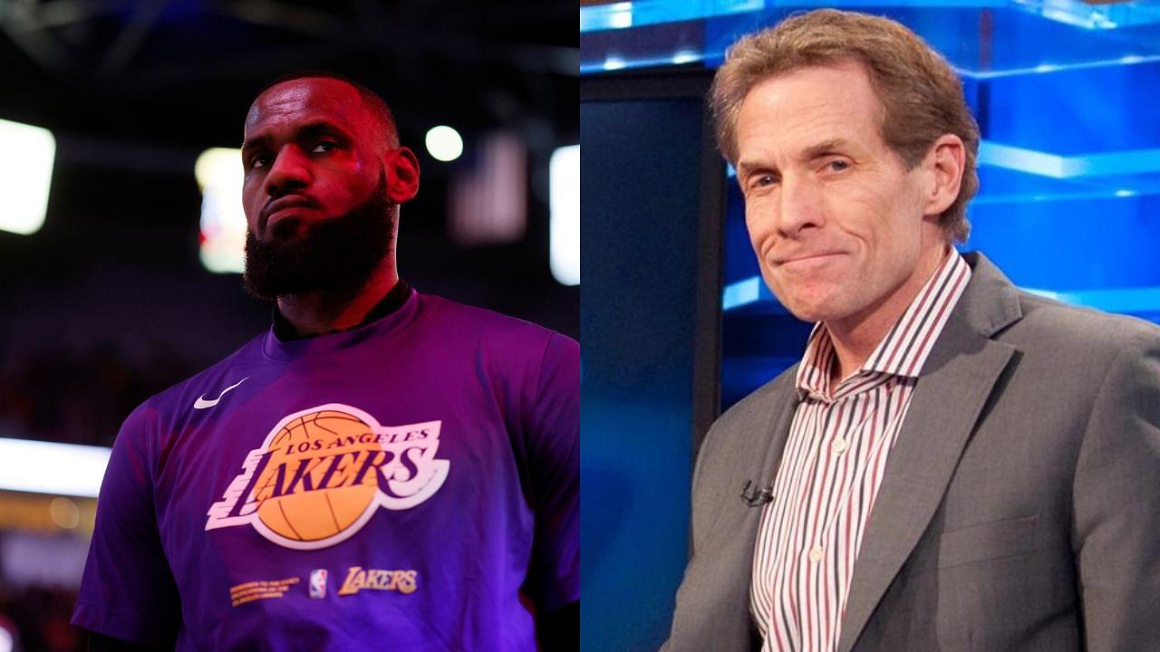 "LeBron James CAN CLOSE GAMES!?": Skip Bayless Calls Out Lakers Star to Blow Past Stephen Curry & Andrew Wiggins-less Warriors
