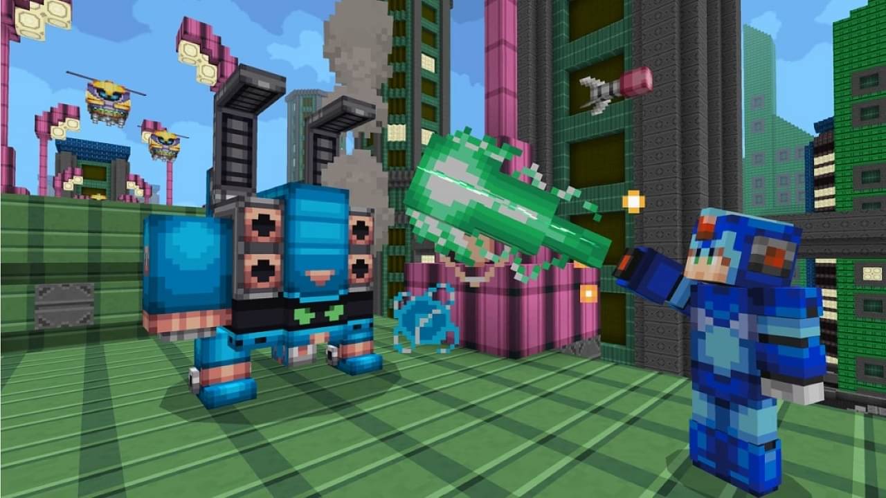 Minecraft News: Megaman X Minecraft DLC to Dash into the Game with X Buster Skins!