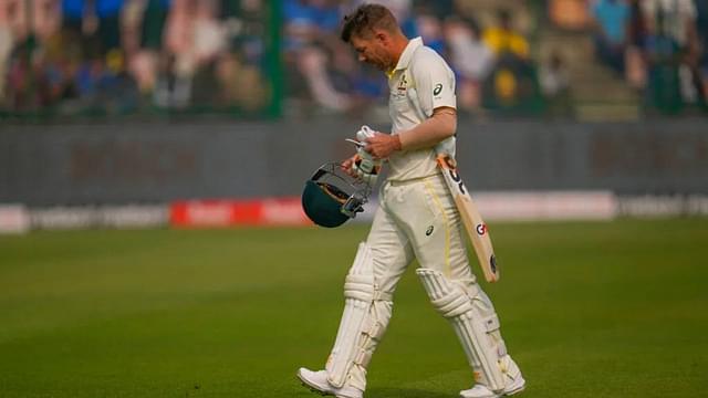 IND vs AUS 2023: What happened to David Warner - David Warner ruled out of Delhi Test due to concussion