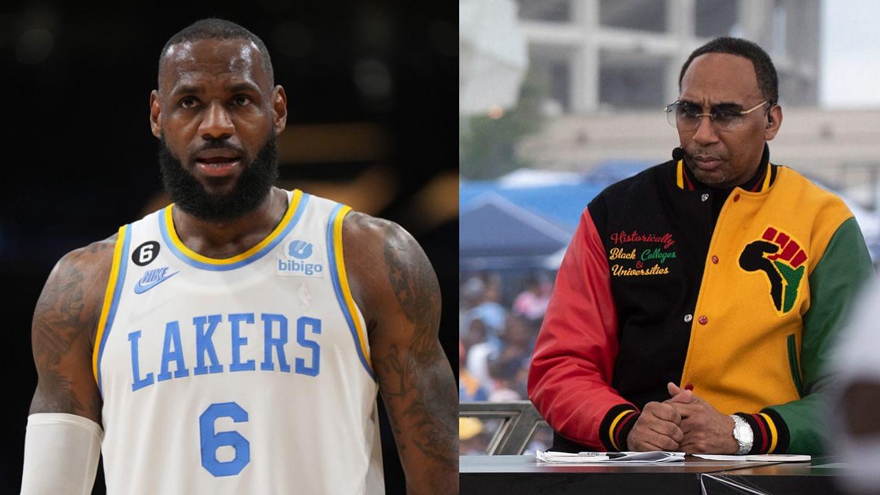 Stephen A. Smith defends LeBron James and the Lakers' chances of making it to the playoffs without taking the play-in tournament path.