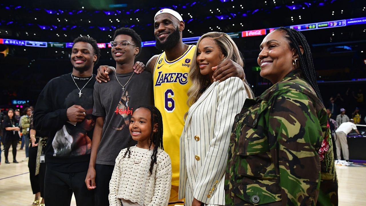 “Bronny and Bryce Will Be 2 & 3!”: LeBron James Gets Heartwarming Response From Sons After Breaking Scoring Record