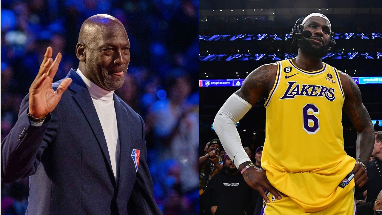 "A Testament to LeBron James' Hard Work": Michael Jordan Heaps Rare Praise On 6ft 9" Star for Passing Kareem Abdul-Jabbar