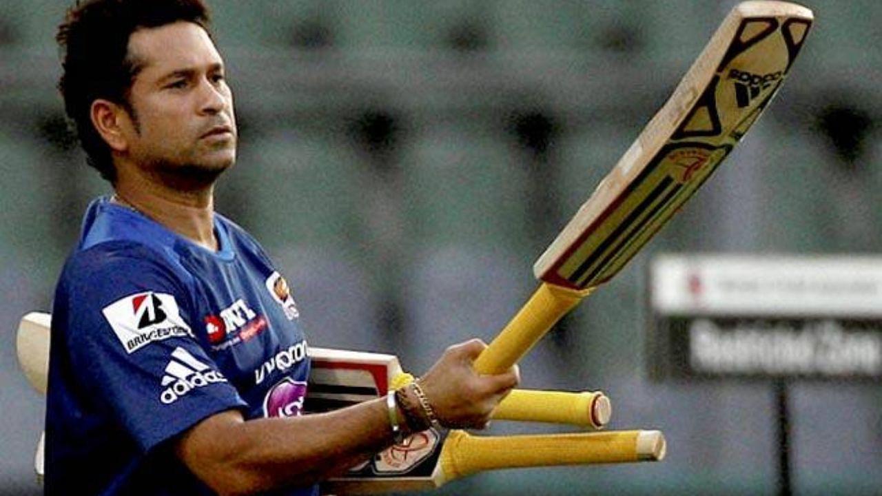 "Bat should be an extension of your arm": Sachin Tendulkar once revealed reason for using a heavy bat throughout his career