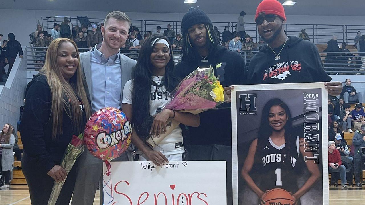 “Ja Morant set to become Most Valuable Brother”: NBA Twitter Lauds Grizzlies Star's Appearance at Sister Teniya Morant's Senior Night