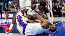 Is LeBron James Hurt? Lakers’ Star Appears To Have ‘Popped’ Ankle in 27-Point Comeback Against Kyrie Irving and Luka Doncic