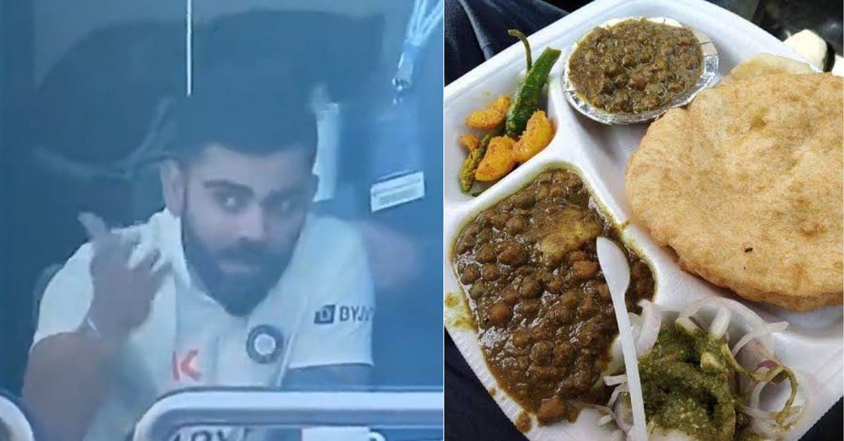 IND vs AUS 2023: "Ram ke chole bhature arrived" - Virat Kohli's hilarious reaction upon receiving food results in meme fest