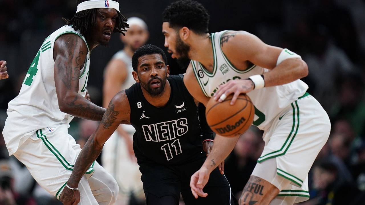 “We Have To Stand Up To The Celtics”: Kyrie Irving Lambasts The Nets For Getting Blown Out By Jayson Tatum And Co