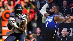 LeBron James vs DK Metcalf: Does the Rising Seahawks' Star's Athleticism have the GOAT of Basketball Beat?