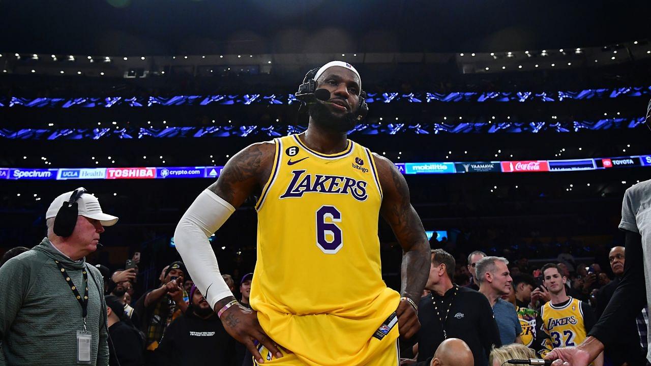 "LeBron James has more playoff wins than 22 NBA Franchises!": Lakers superstar's 266 performances outshine two of his former teams