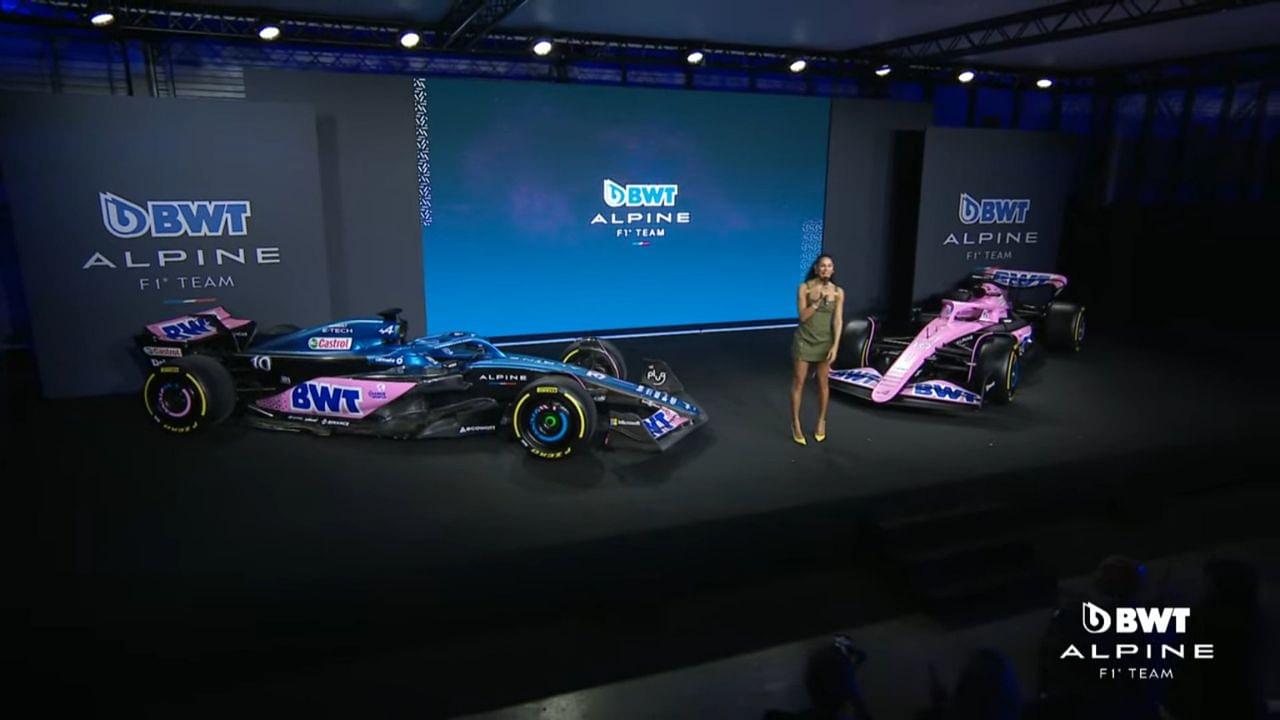 More Pink Camo Livery Tease from Alpine : r/formula1