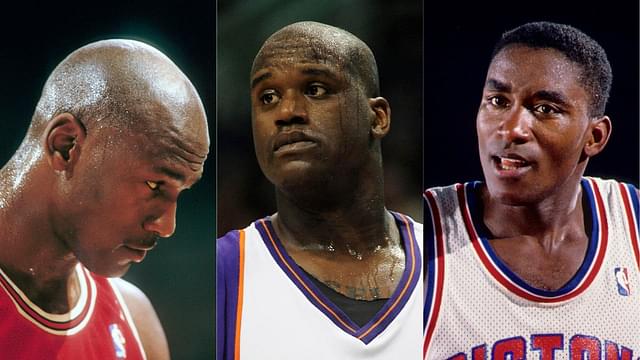 WATCH: Shaquille O'Neal Showed off Incredible Handles and Shooting Touch vs Michael Jordan and Isiah Thomas at All-Star practice