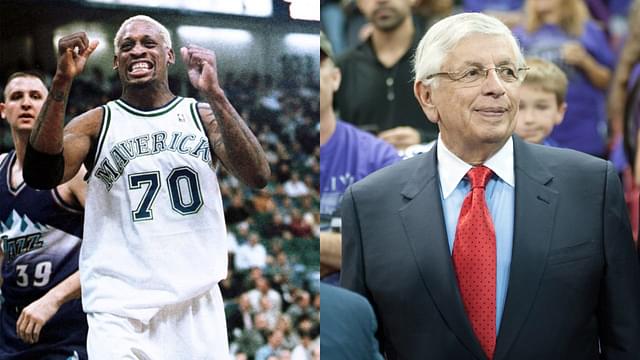 "Get into a ring with me": Why Dennis Rodman’s Audacious Insult Towards David Stern Earned him a $10,000 Fine 