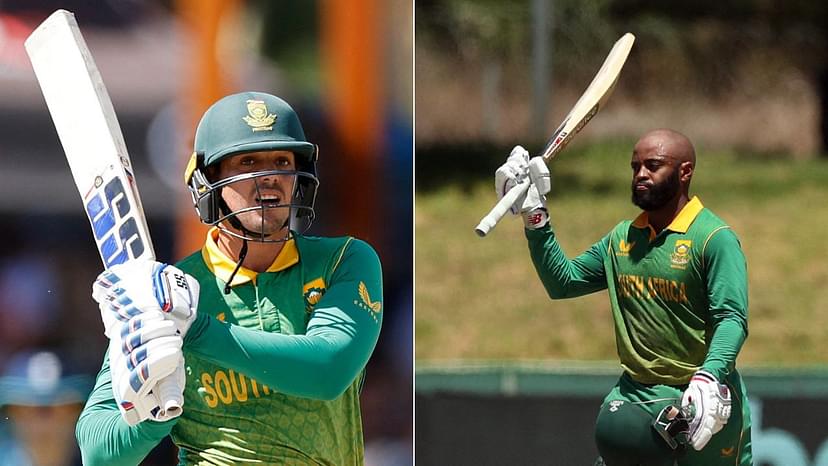 Why is de Kock not playing today: Why is Temba Bavuma not playing today's 3rd ODI between South Africa and West Indies in Potchefstroom?