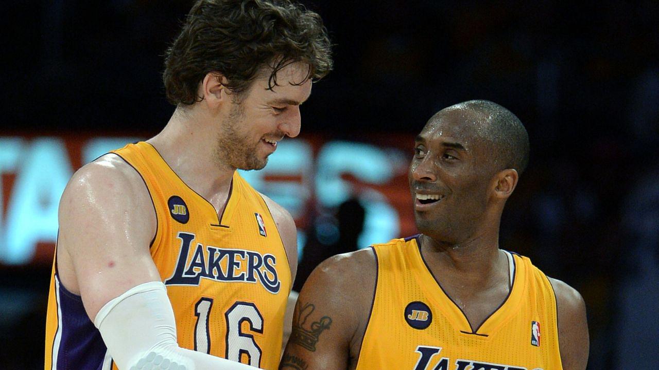 "That's how I deal with it.": Pau Gasol on How he Chooses to Remember Kobe Bryant Ahead of his Jersey Retirement