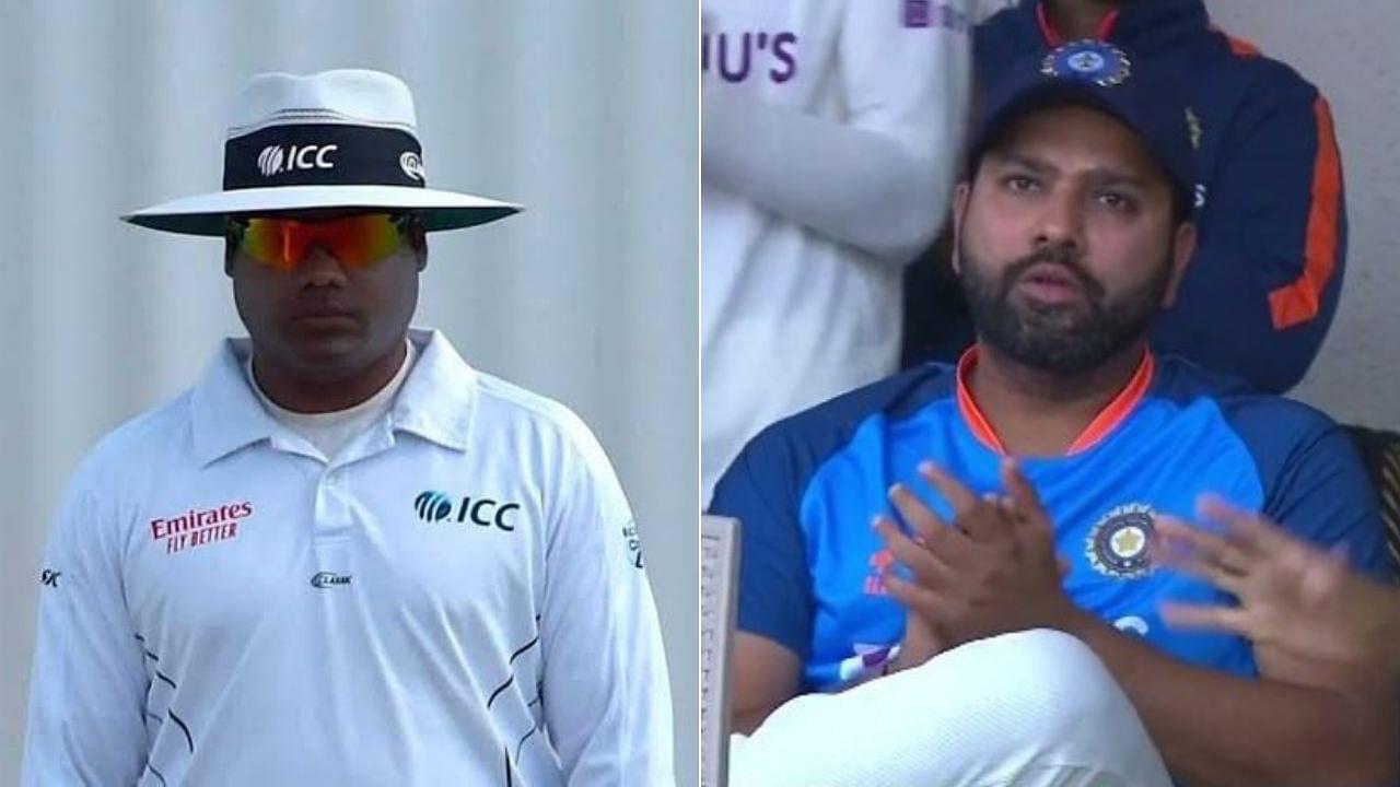 "Kohli hota to pavilion pahuncha deta": Twitter accuse Nitin Menon umpire of favouring Rohit Sharma in Indore Test