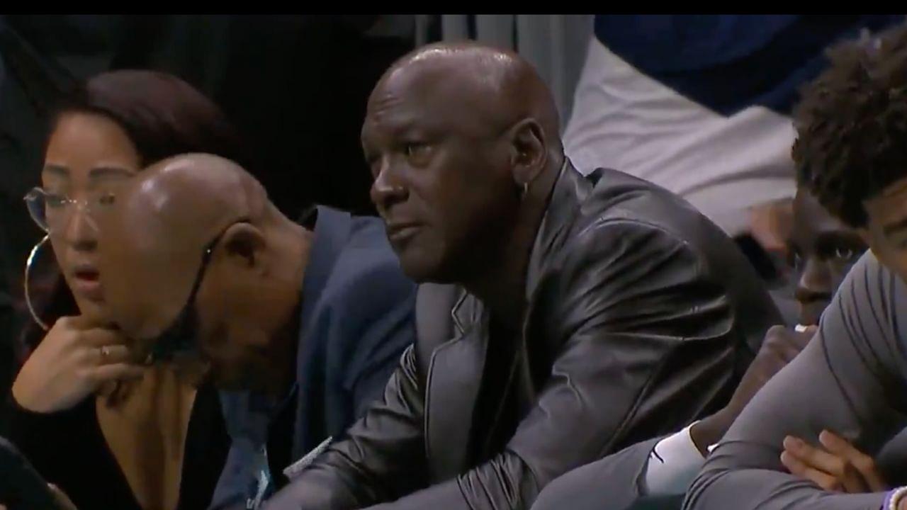 "That Tequilla Whoppin his A**": Michael Jordan's Dejected Courtside Appearance at Hornets Game has Fans Divided