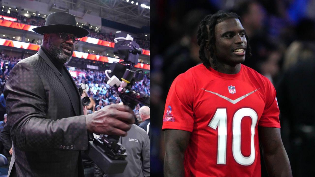 Shaquille O'Neal and Tyreek Hill