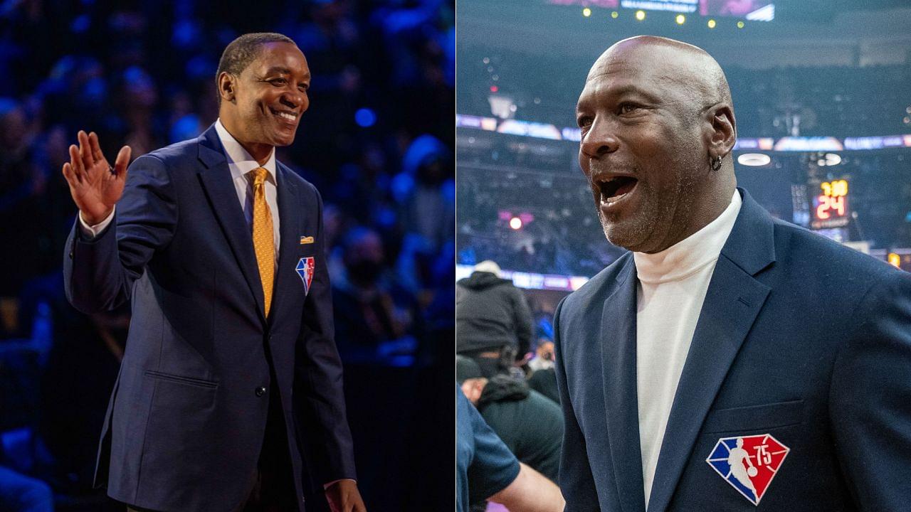 "Every Time You Hit Michael Jordan, he Was Crying": Isiah Thomas Mocks MJ For Complaining About the Bad Boys' Fouls to David Stern