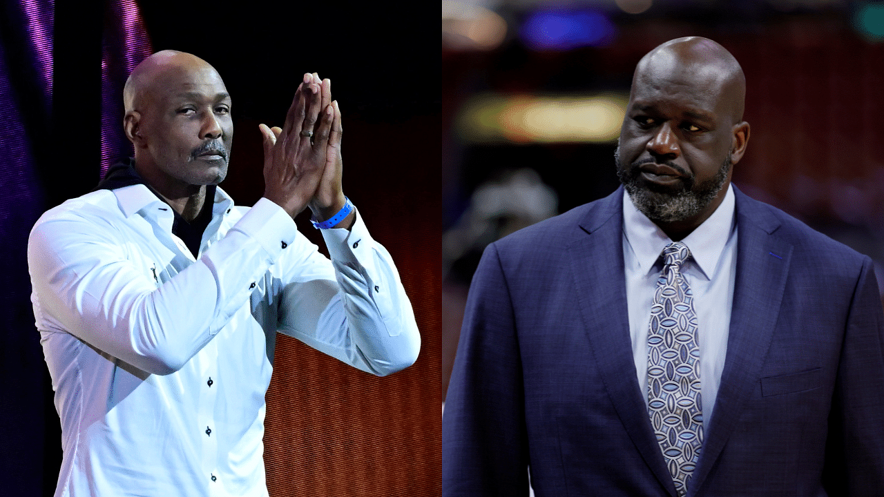 After Watching Isiah Thomas Forgive Karl Malone For His 40 Stitches, Shaquille O'Neal Gets Emotional