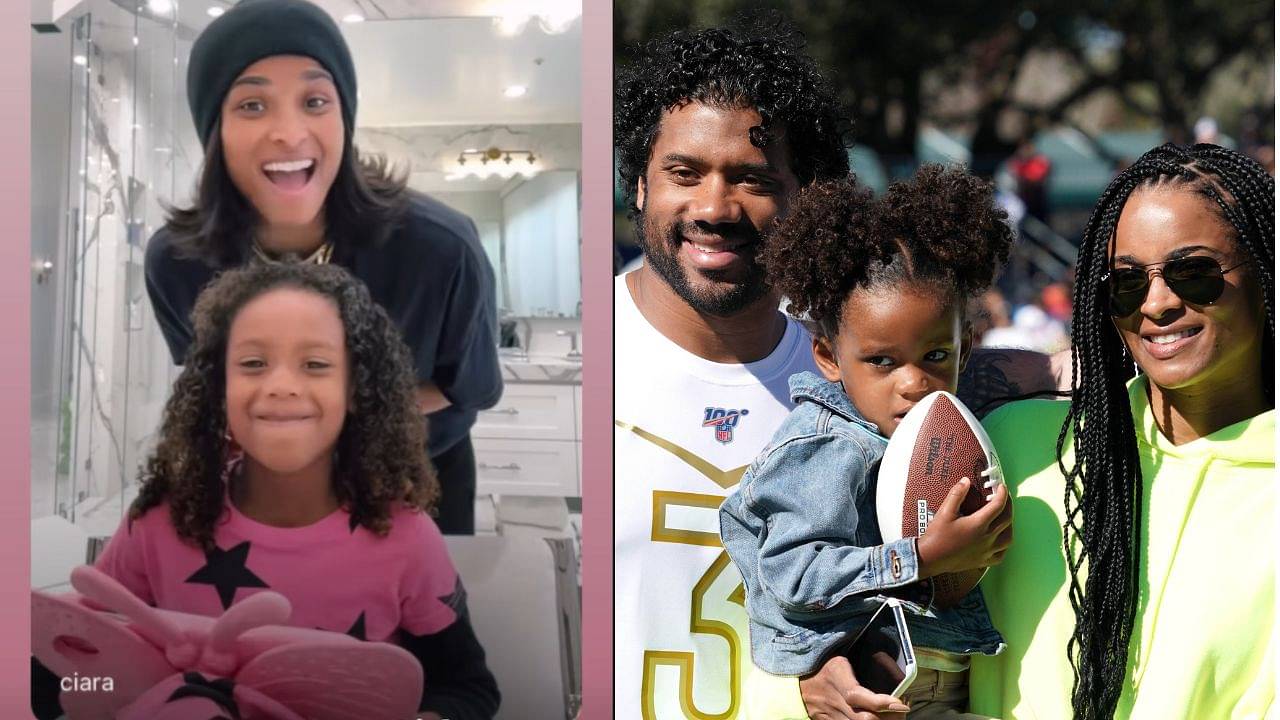 Russell Wilson Shares Adorably Cute Mother-Daughter Video on Instagram as Ciara Continues to Face Backlash Over New Song