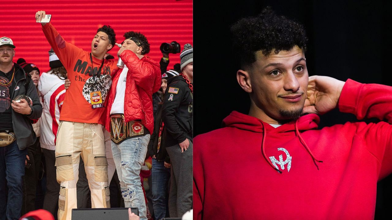 Patrick Mahomes: Brother's water-dumping video doesn't show whole story