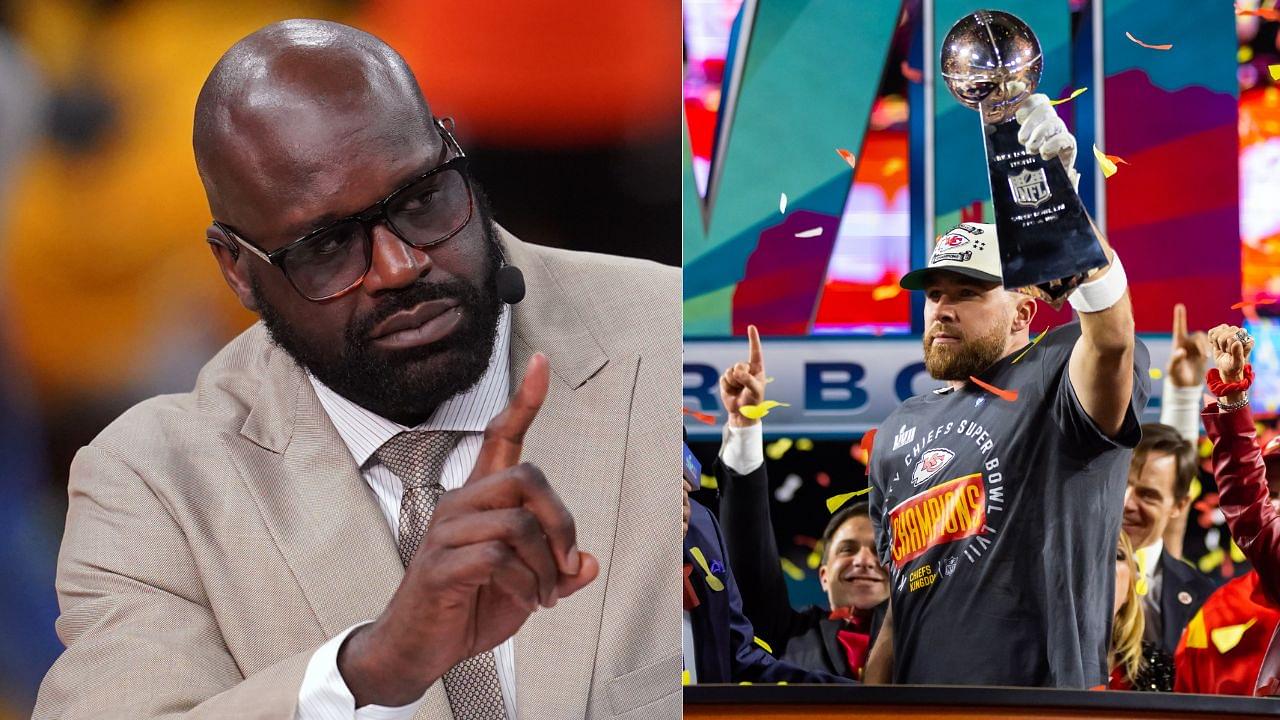 ‘29 Million Followers Rich’ Shaquille O’Neal Shares Star Te Travis Kelce’s Awe-Inspiring Journey to the Top