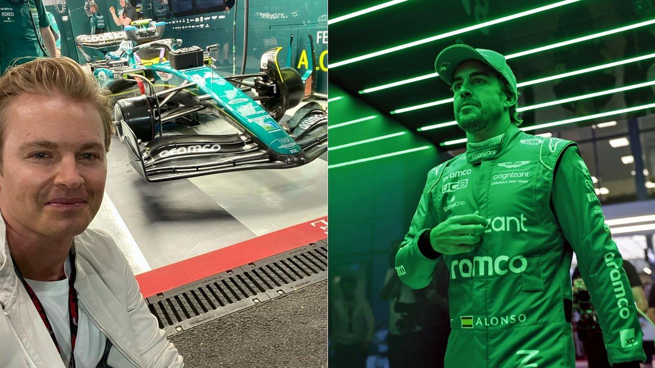 Nico Rosberg Reacts After Jinxing Fernando Alonso A Race Win Ahead Of 2023 Saudi GP