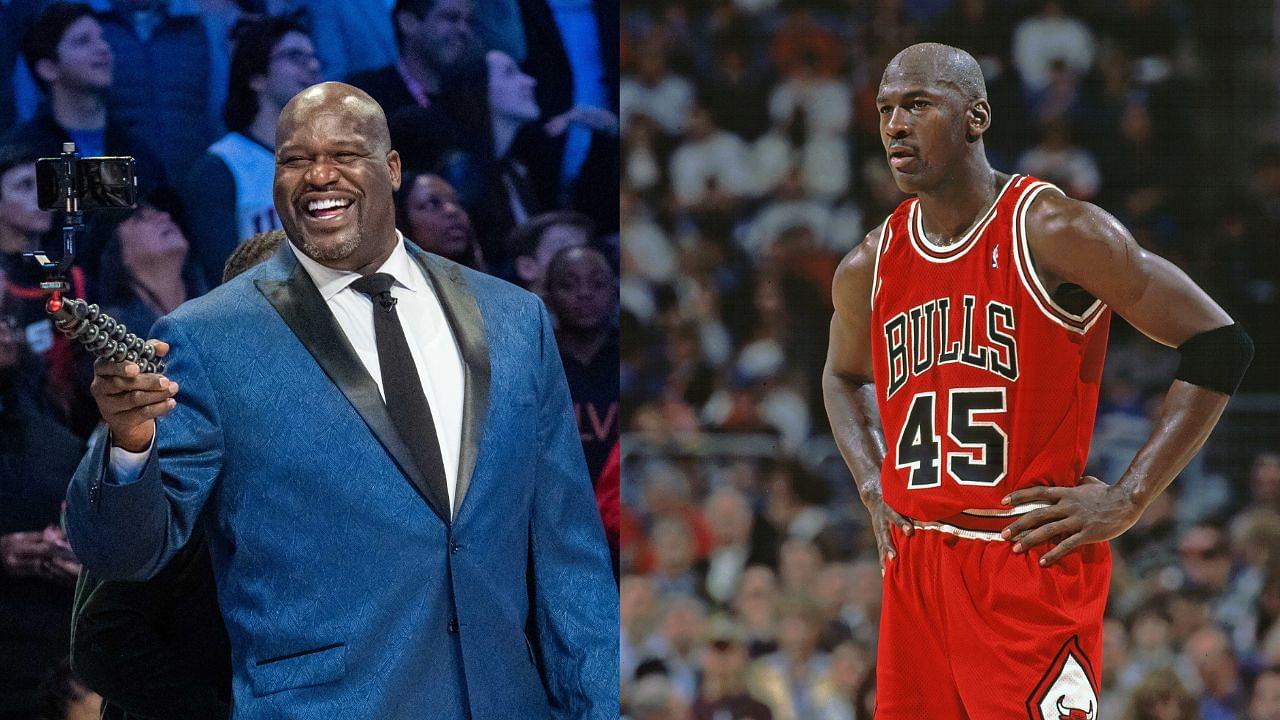 4-time Champion Shaquille O'Neal Posts Michael Jordan's Iconic Move on his Instagram Story