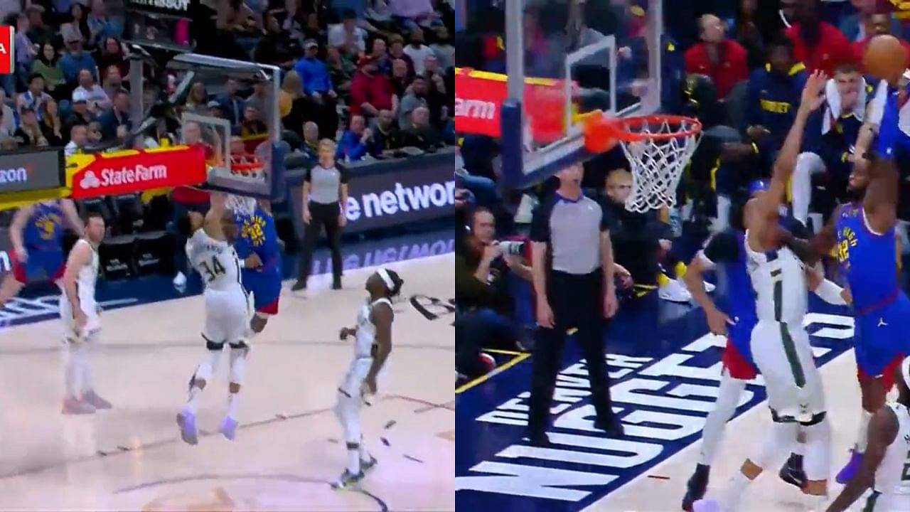 WATCH: Giannis Antetokounmpo Gets Posterized by 36-Year-Old Jeff Green