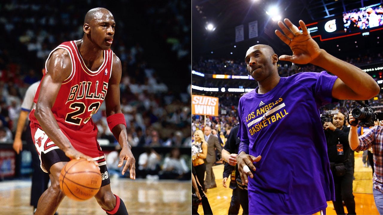 Kobe Bryant Michael Jordan LEBRON