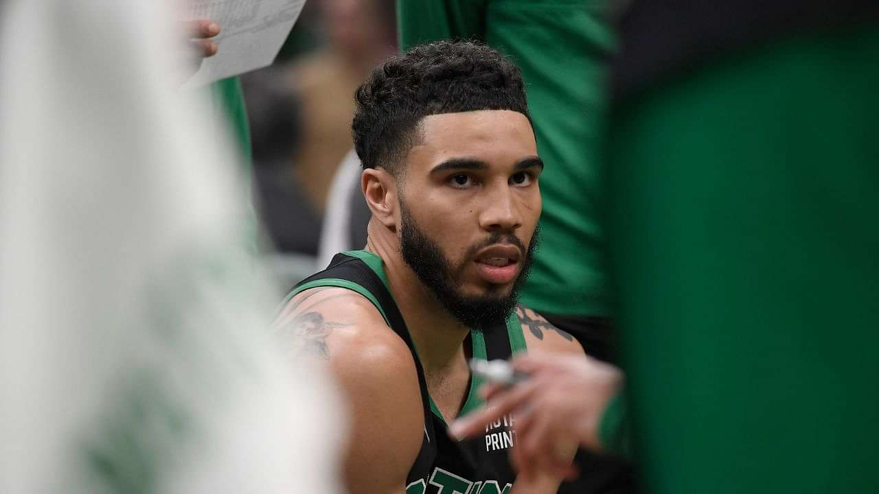 Celtics' Jayson Tatum rocks Tiger Woods shirt ahead of NBA Finals