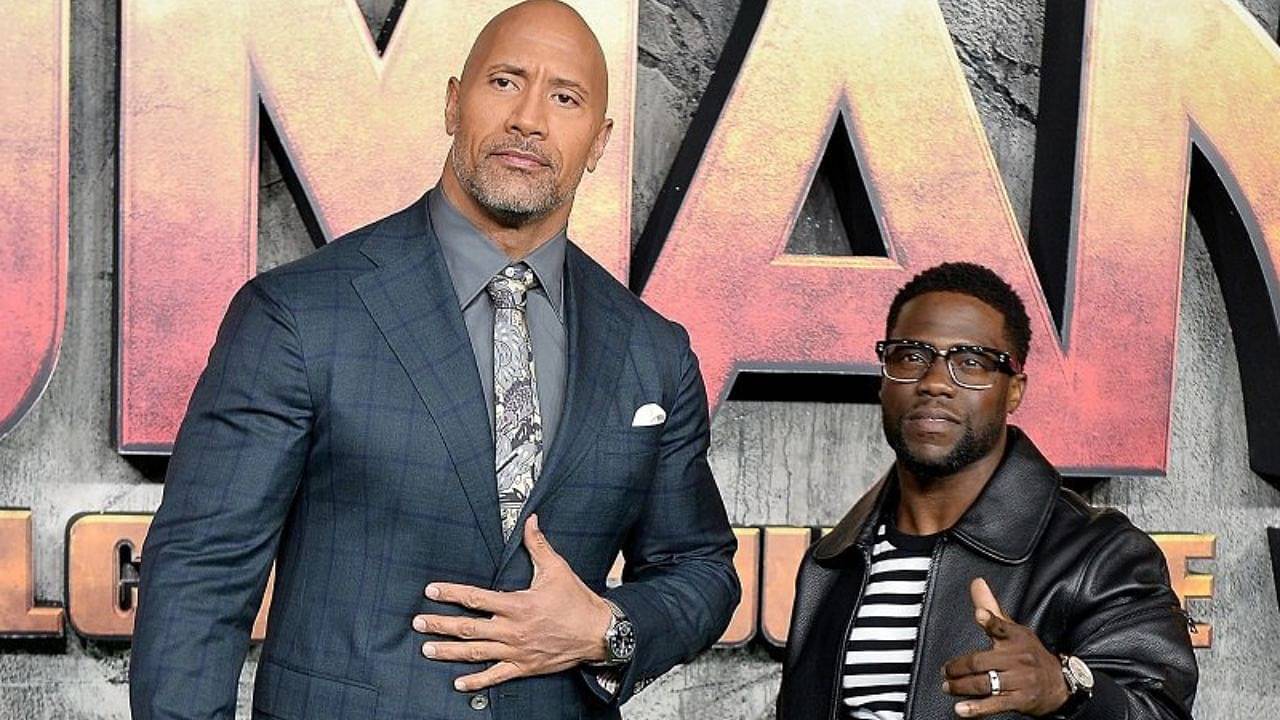 The Rock Kevin Hart