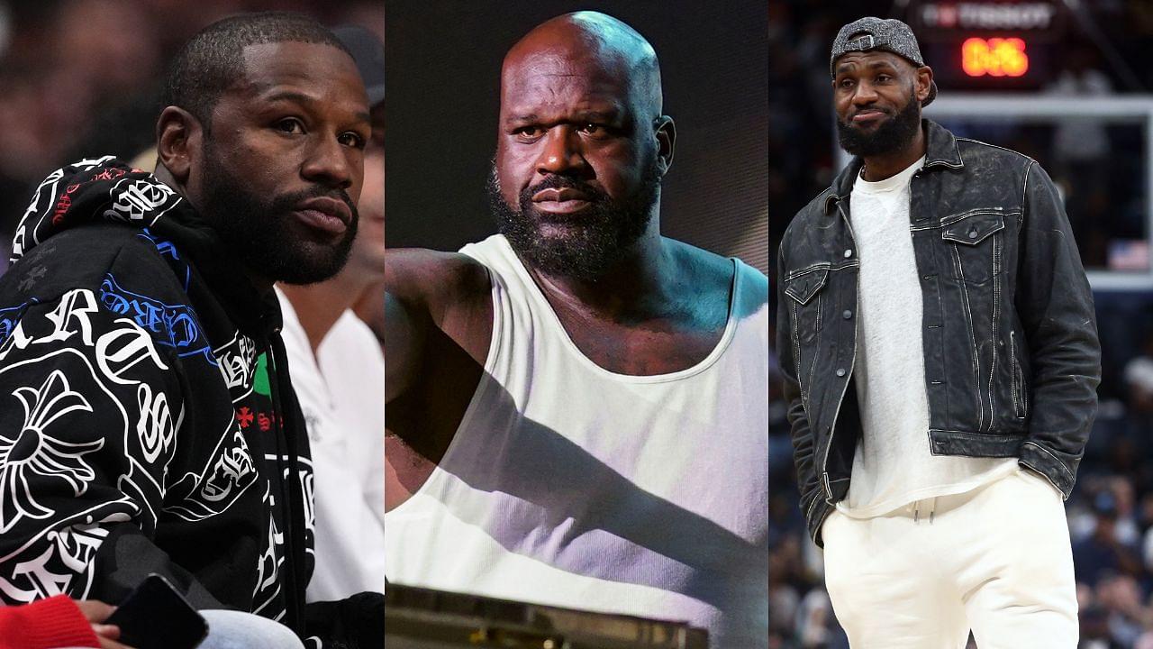 Shaquille O’Neal Doubts Floyd Mayweather’s Claim of Being Athlete of the Decade Over LeBron James