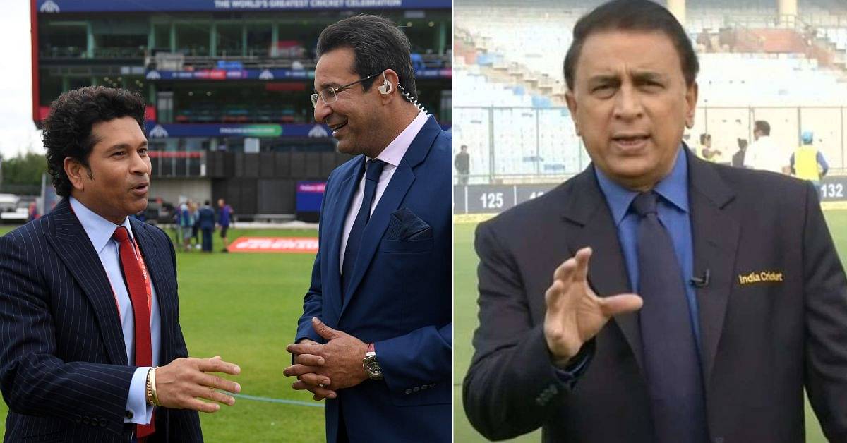 "They'll hate me in Pakistan": Wasim Akram once revealed how Sunil Gavaskar approached him to recall Sachin Tendulkar for controversial run out in 1999 Test