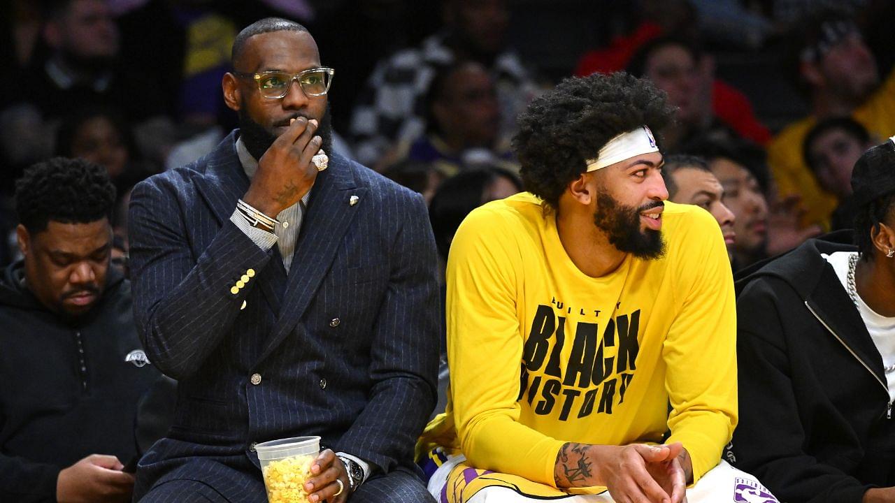 "Old Damn N***a!": LeBron James Interrupts Anthony Davis' 30th Birthday Wishes By Mocking His Age