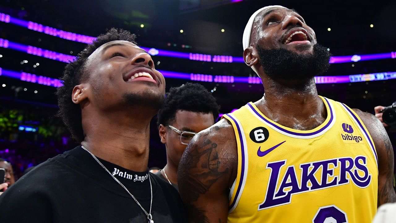 Timeless LeBron James Sets Sights On Playing in NBA with His Son