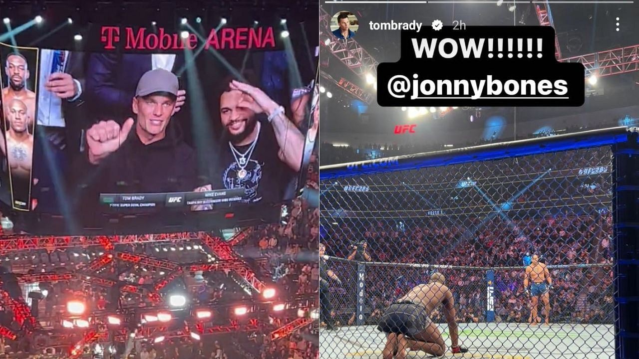 Tom Brady's One Word Reaction To Jon Jones' Epic Comeback Win At UFC ...